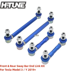 Adjustable Front & Rear Anti-Roll Sway Bar End Link Kits For Tesla Model 3 / Model Y 2019+