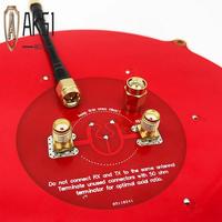 AK51-150Mm Triple Feed Patch 5.8Ghz 14Dbi Pagoda Array FPV Antenna Image Transmitter Flat Panel Antenna For FPV Drone