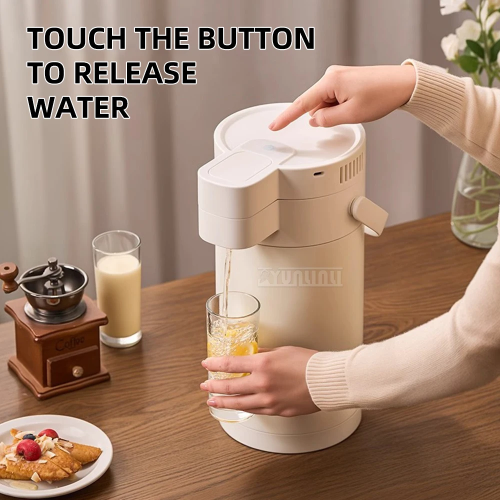 

Электрический дозатор воды, термос, чайник, сенсорная кнопка Chaleira, портативный изолированный Waterkoker под давлением воздуха