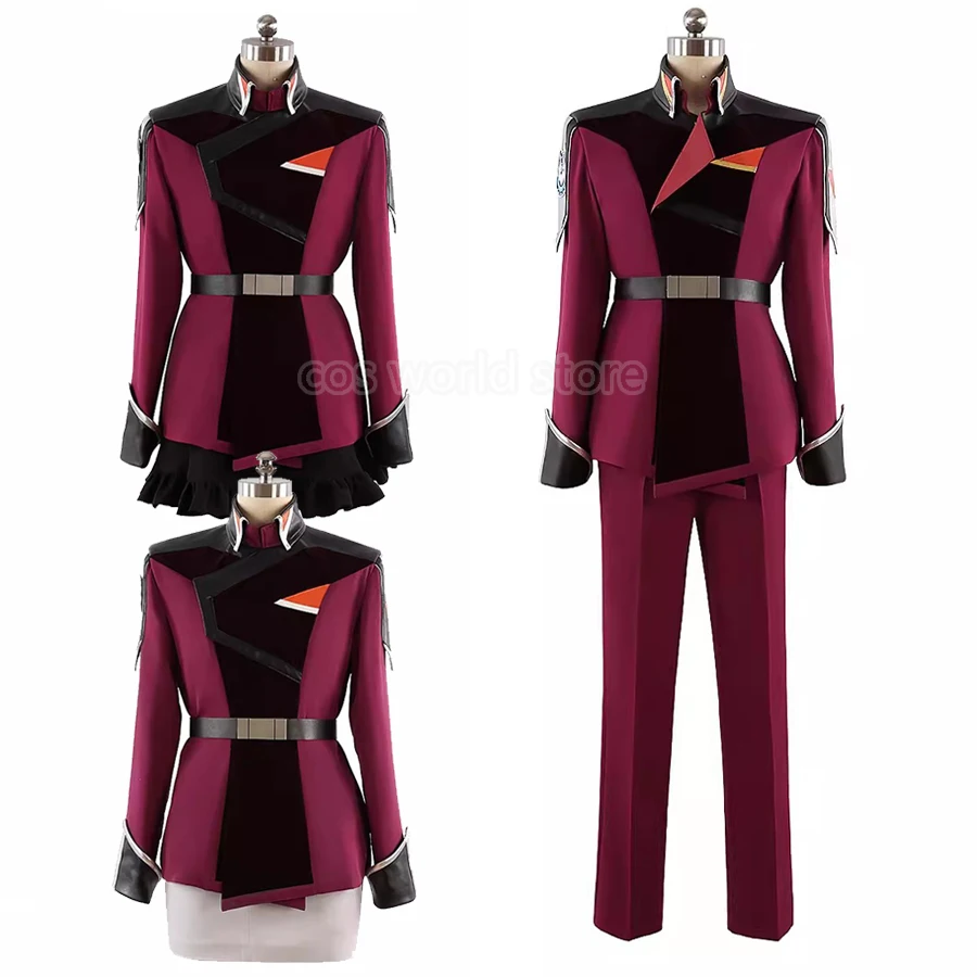 Mobile Suit Gundam Seed Freedom Shin Asuka Lunamaria Hawke Agnes Giebenrath Cosplay Costume Military Uniform Halloween Clothes