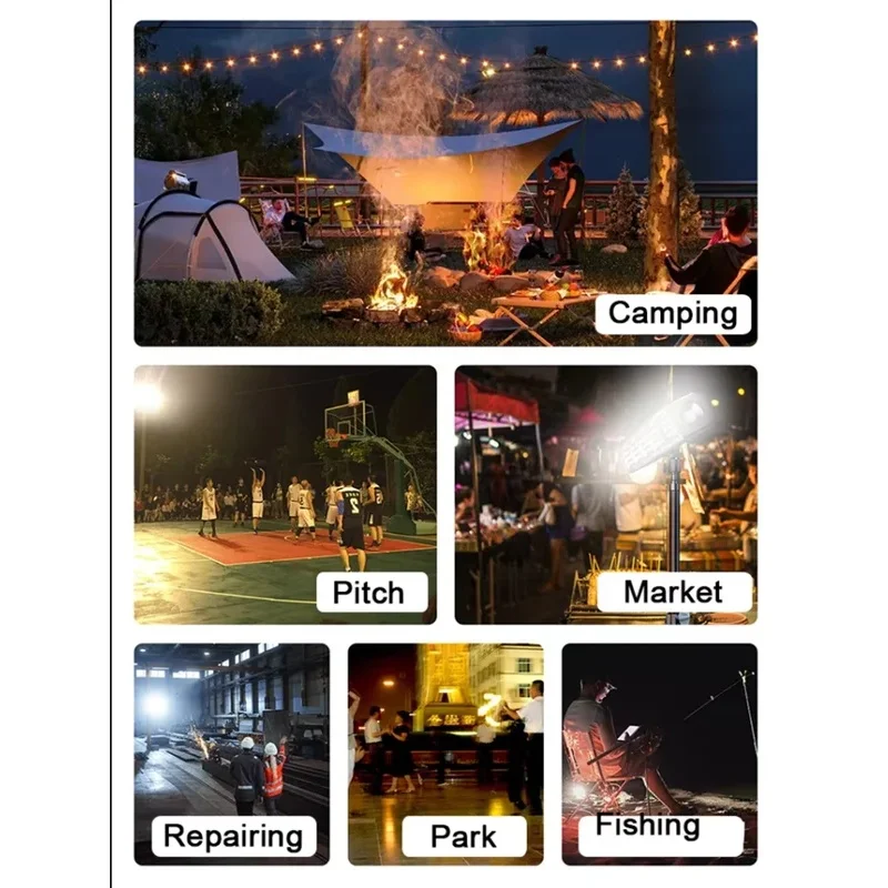 41cm Magnetic LED Work Light Bar High Power USB Rechargeable 3 Modes IP66 Waterproof Emergency Lamp Power Bank Function JJ3395 - view 5