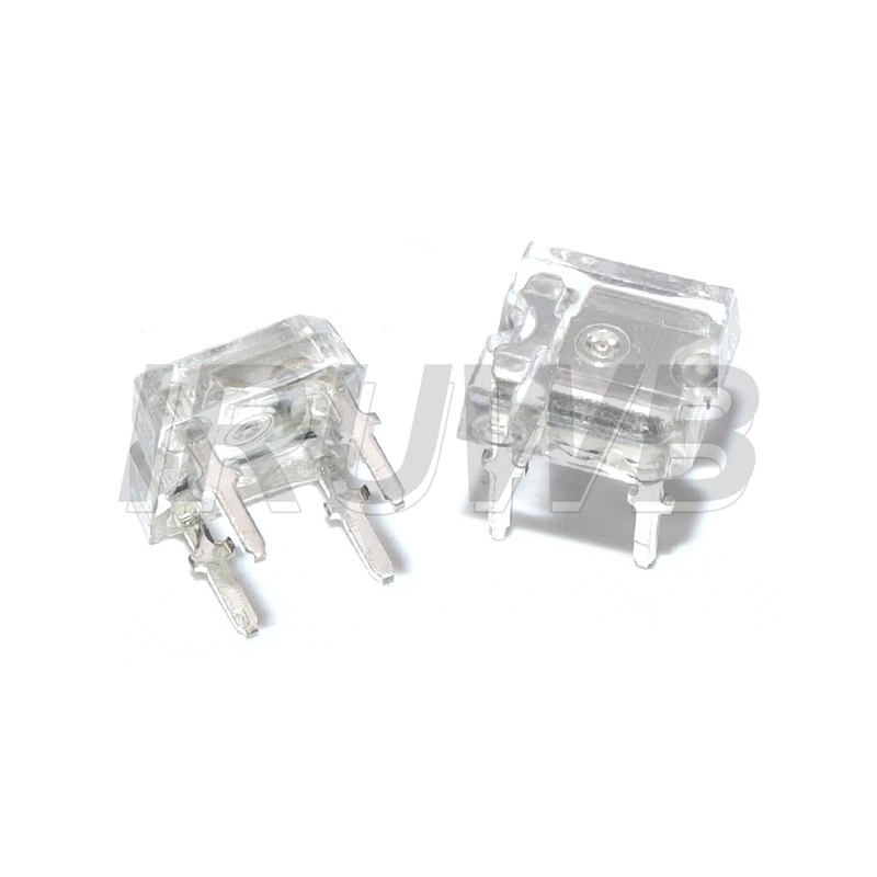 10PCS 4-pins Diodes Flat Top Piranha LED Light Emitting Diode Brightness White Red Blue Green Yellow Amber Clear LED Diode
