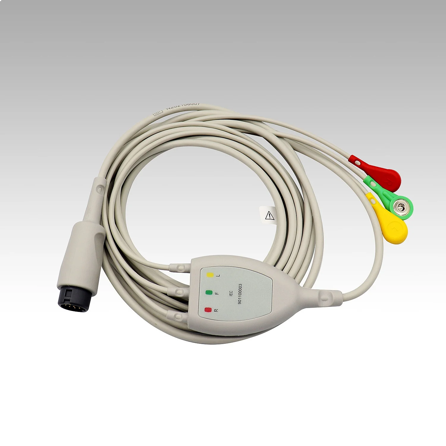 Original Drows M2 Defibrillation Monitors 12-pin Integrated Three-pin Buckle Lead Wire (European Standard) 901100003