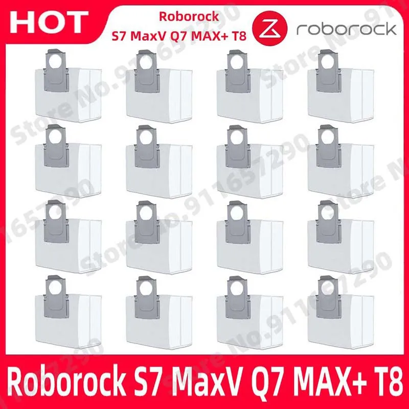 Roborock Q7 MAX+ T8 S7 MaxV Ultra S7 MaxV G10S Dust Bag Parts Robot Vacuum Dustbin Dust Box Accessories