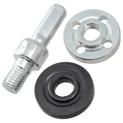 2/3Pcs M10 Flange Nut Pressure Plate W/ Connecting Rod Adapter Parts For Electric Drill Angle Grinder Power Tools Accessories