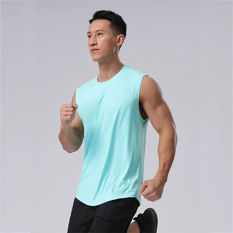 

Adult Men Women Running Hiking Shirts Tight Gym Tank Top Fitness Marathon T-shirts Sport Exercise Basketball Vest Clothes A03