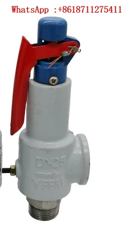 Yanfeng safety valve cast steel A28H-16C adjustable spring steam boiler storage tank