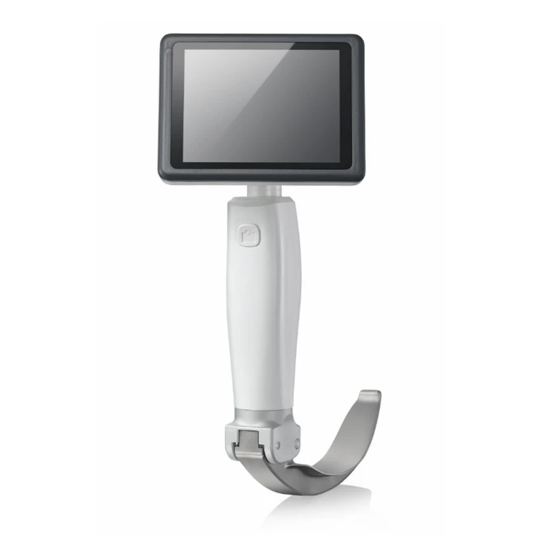 High definition Video laryngoscope MSLVL2R with full view big screen and  mac2 mac3 mac5 reusable blades