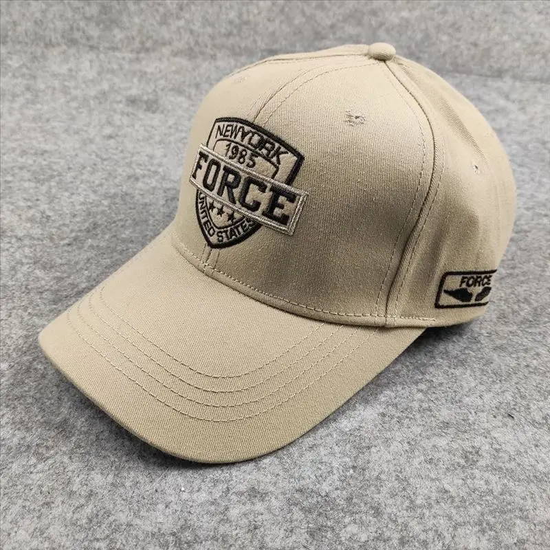 

Hard Structured Baseball Cap Shield Embroidery Big Head Men Daily Casual Adjustable Snapback Hat