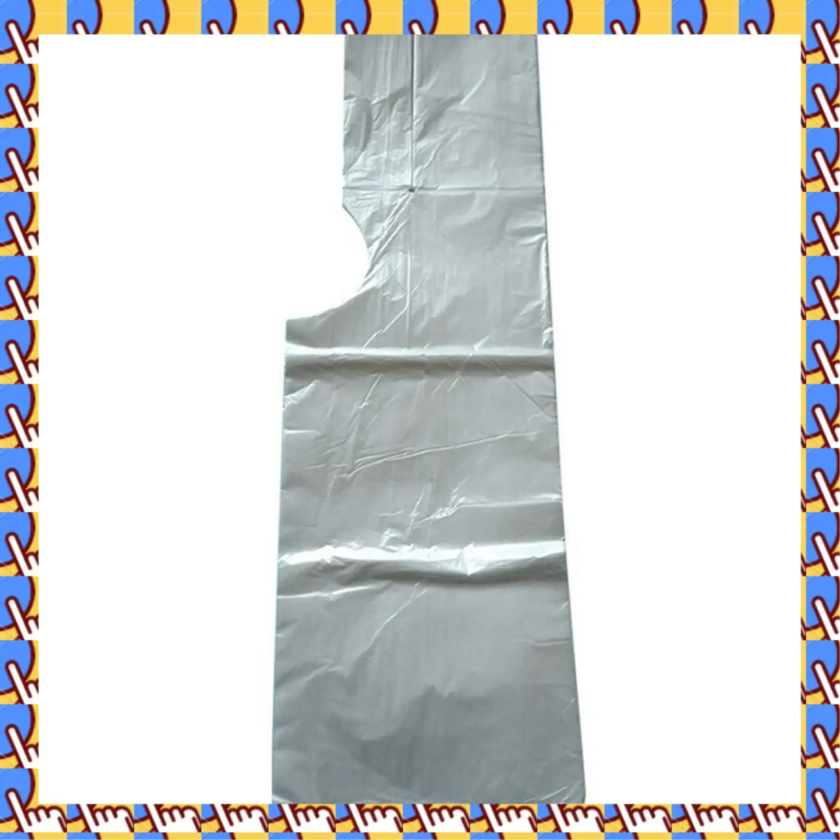 

A20M 500Pcs PE Apron Disposable Long Barber Wai Cloth Perm Hair Salon Haircut Wai Hairdressing Cape Shawl 60X90cm