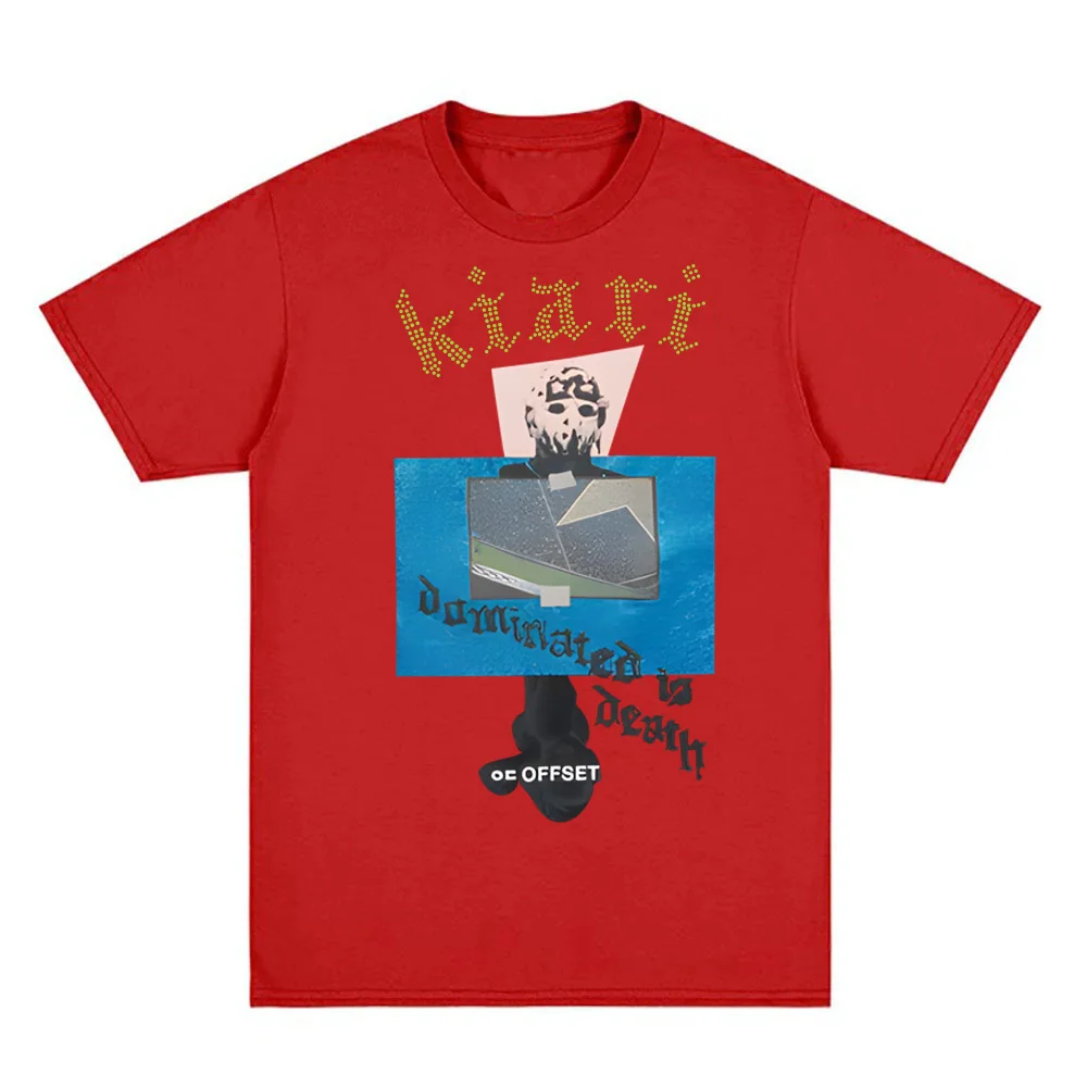 تي شيرت PALY HOLLYWOOD لـ KIARI تي شيرت صيفي غير رسمي بنفس الطراز للمغني 100% قطن مريح عالي الجودة 100% قطن