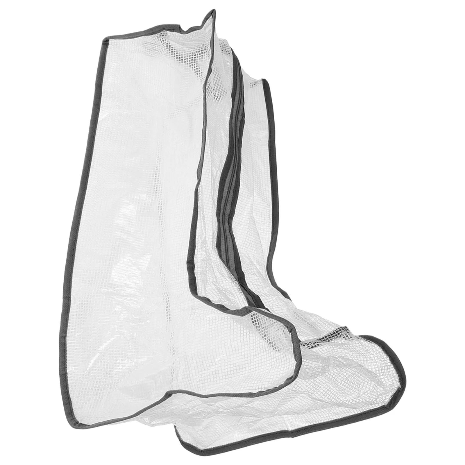 

Boots Organizer Shoe Storage Bag Handle Design Zipper Travel Boot Storage Holder Foldable Waterproof Reusable Pouch for Riding