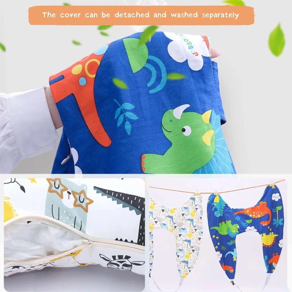 Car Travel Head Pillow Cute Animal Pattern Cars Headrest for Kids Support Kid and Adult Cars Sleeping Device Car Accessories