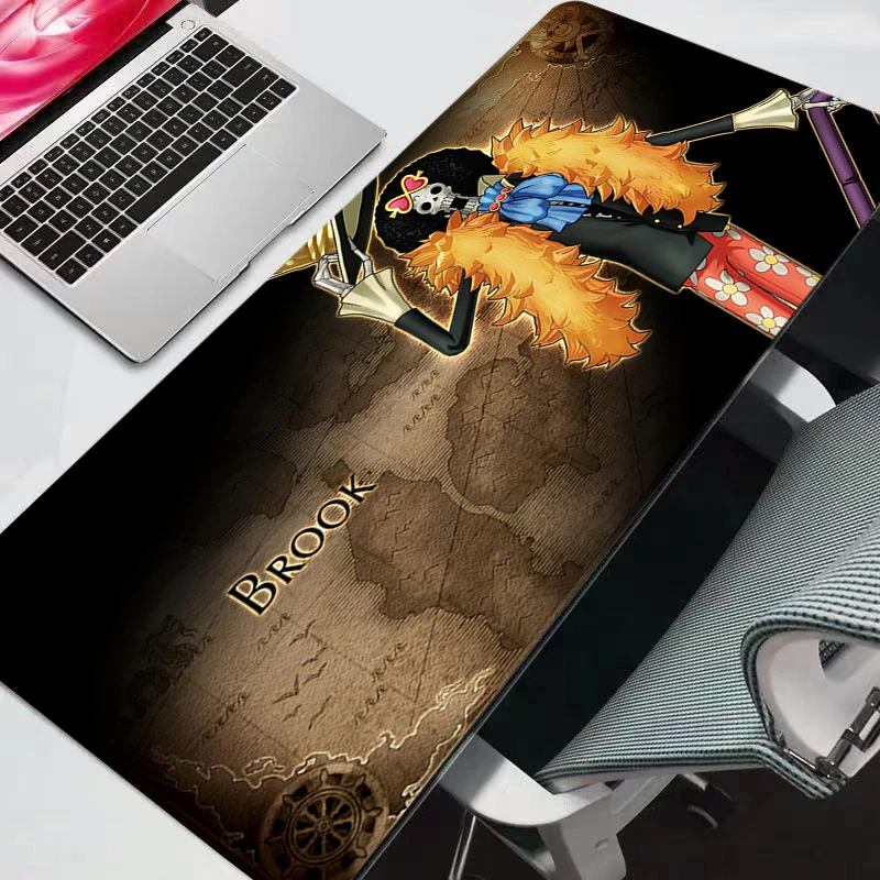 One Piece Large Gaming Mouse Pad Anime PC Computer Gamer Desk Mat For CS GO LOL XXL Laptop Kawaii Mousepad Durable