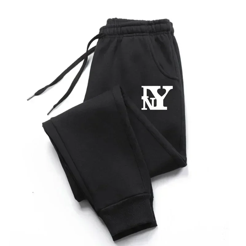 

2025 AutumnWinter Letter-Printed Men's and Women's Sporty Casual Jogger Pants - Comfortable Texture Environmentally Friendly
