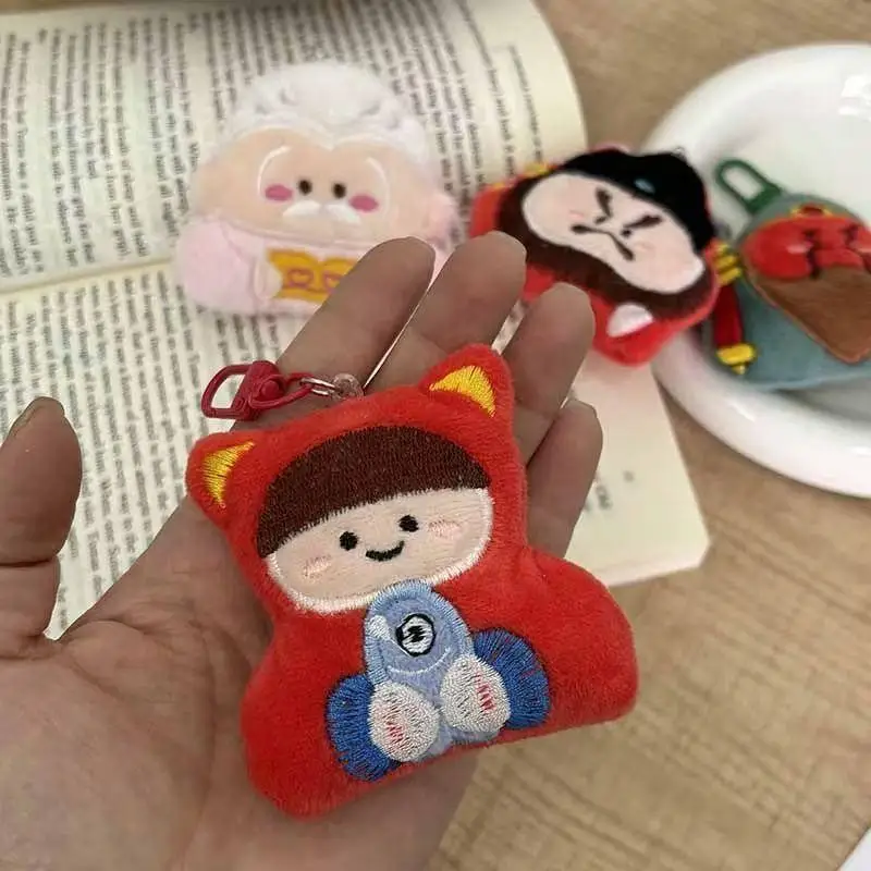 Chinesischer Schlüsselanhänger „Reichtums-Mondherr“ – Exquisiter Handgefertigter Glücksbringer als Persönliches Accessoire-Geschenk – Detail 7