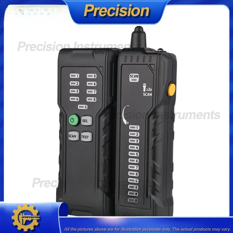 2026 Network Cable Tester with Anti Interference Multifunctional Line Finder for Ethernet Wiring Detection and Identification