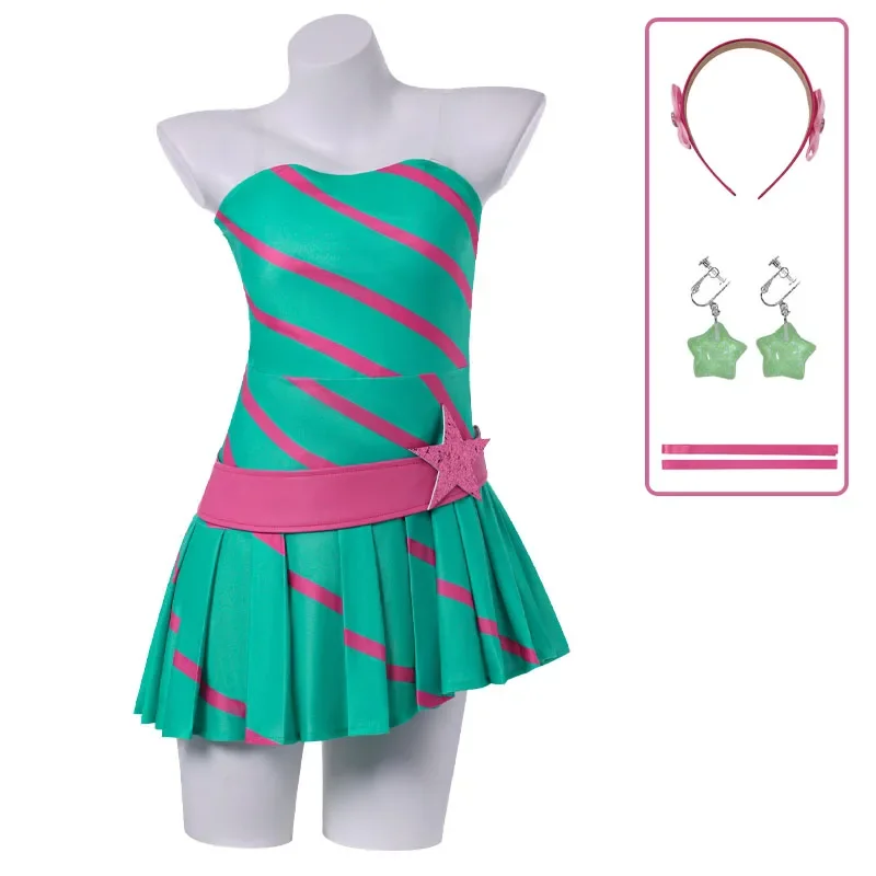 

Winx Club Stella Cosplay Costume Stella Dress Fairy Outfits Accessories Anime Cosplay Halloween Halloween Role Play Uniform