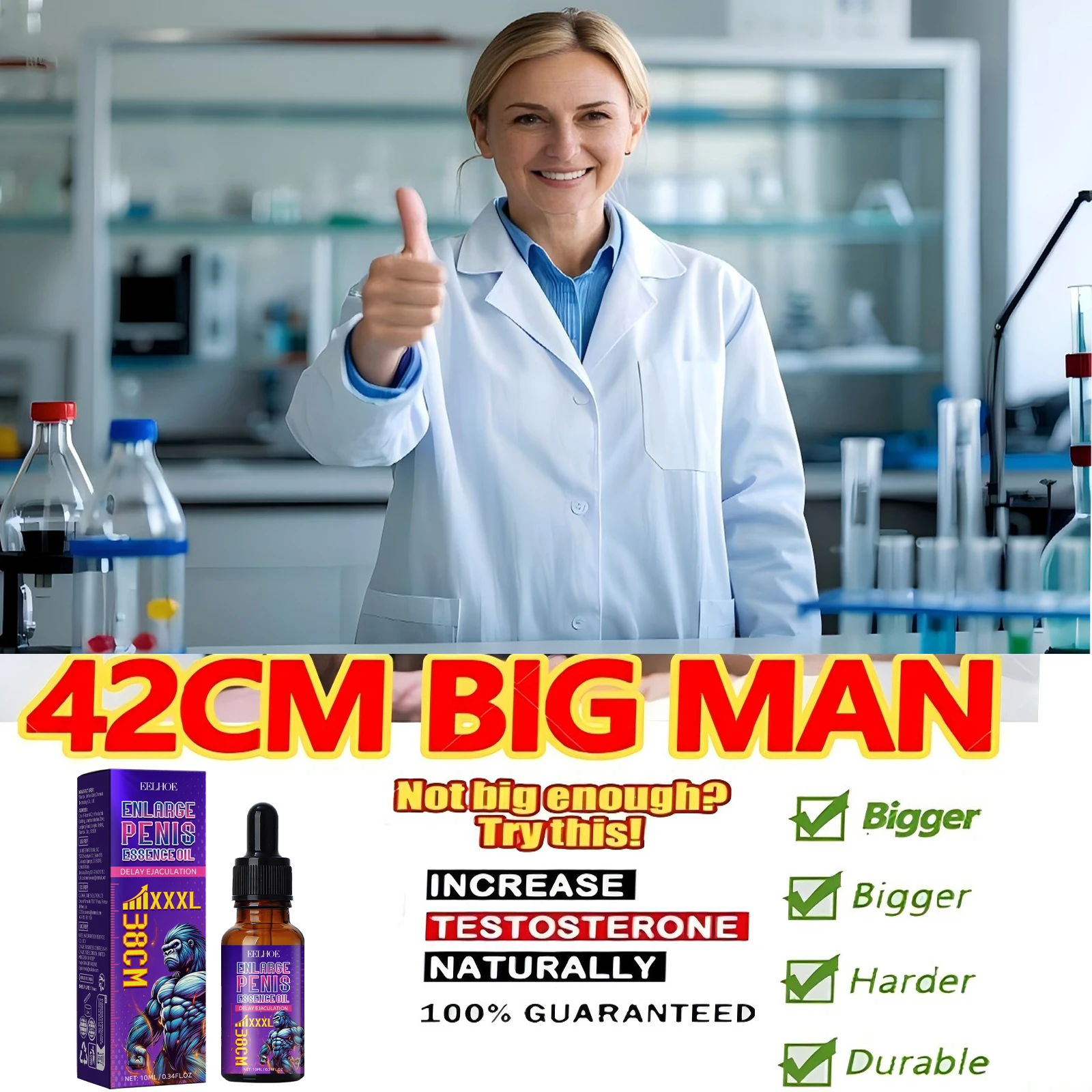 9XXS Ingrandimento del pene, ispessimento e crescita permanenti, miglioramento dell'erezione del pene maschile, ingrandimento del pene grande, XXXXL maschile