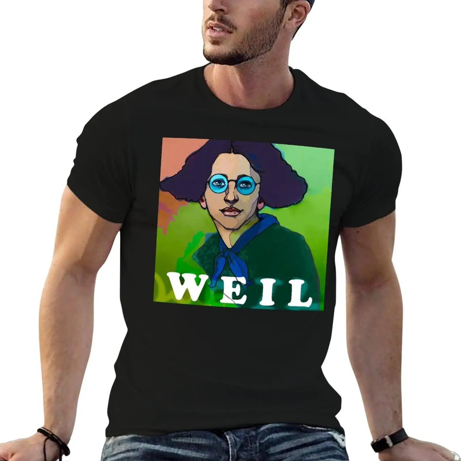 

Simone Weil T-Shirt t shirt personalised cotton t shirt pack T-Shirt