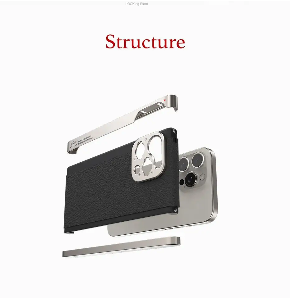 Fotorgear Retro iPhone 15 16 17 Pro Photography Kit
