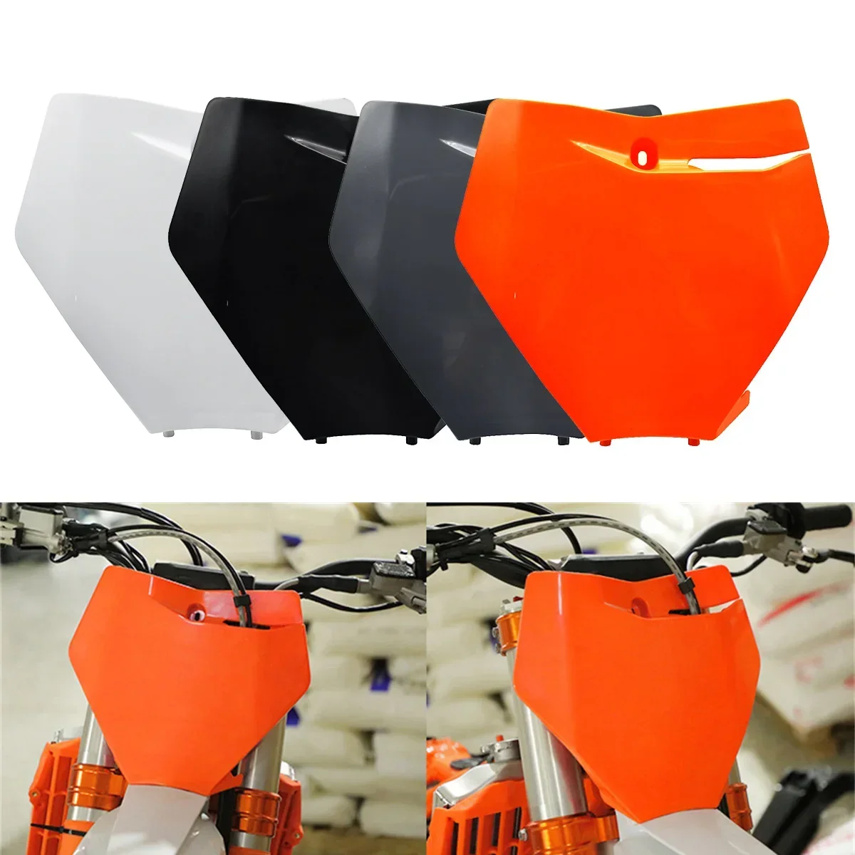 

Пластиковая крышка для мотоцикла, передний номерной знак, крыло для KTM EXC EXCF 250 300 350 XC XCF XCW XCFW SX SXF 125 450 500