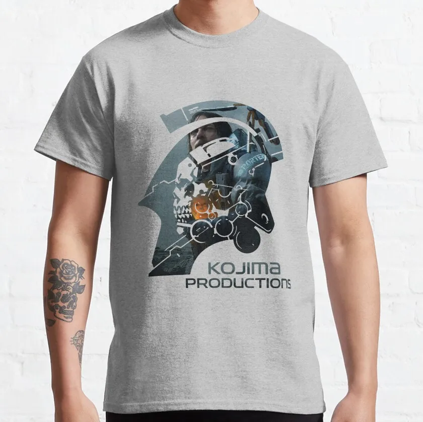 Kojima Production - Death Stranding  sam porter bridges kojima game videogame T-Shirt  100% cotton printed clothing plus size