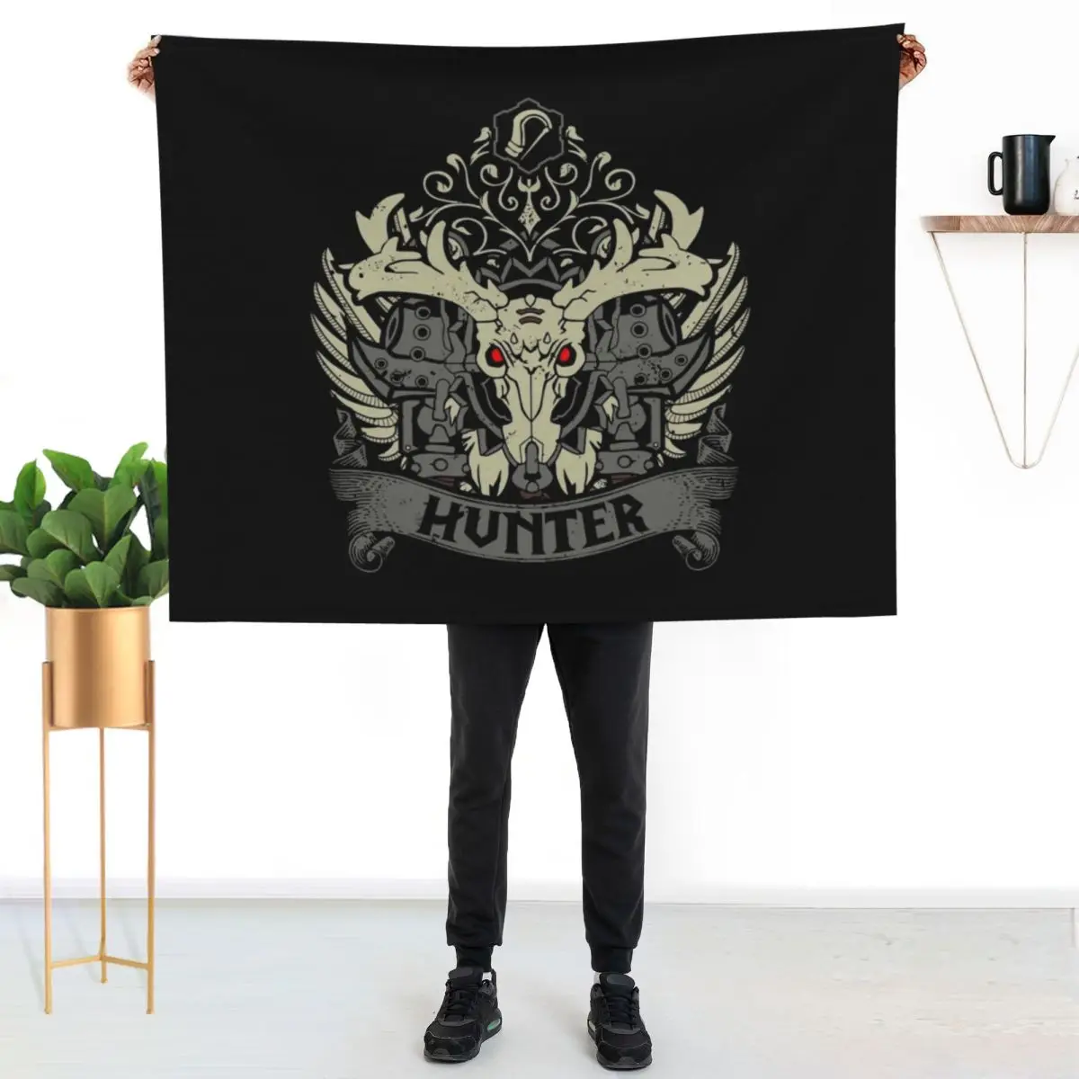 HUNTER - ELITE EDITION Throw Blanket Thermals For Travel Beach Flannel Furry For Decorative Sofa Extra Large Throw Blankets