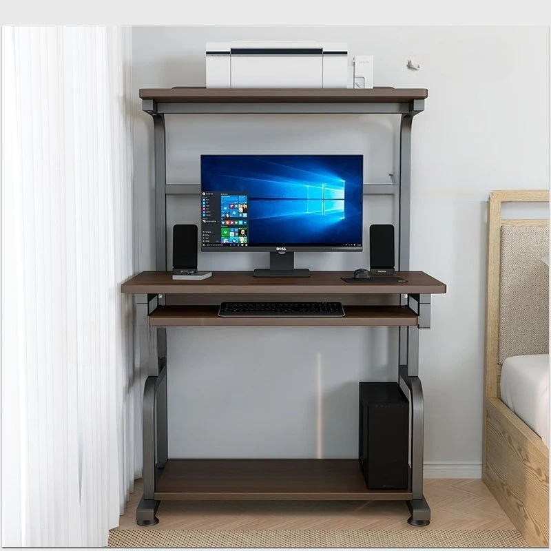 Sedentary Vintage Organizer Computer Desk Coffee Nordic Luxury Computer Desk Minimalist Monitor Stand Mesa Elevable Furniture