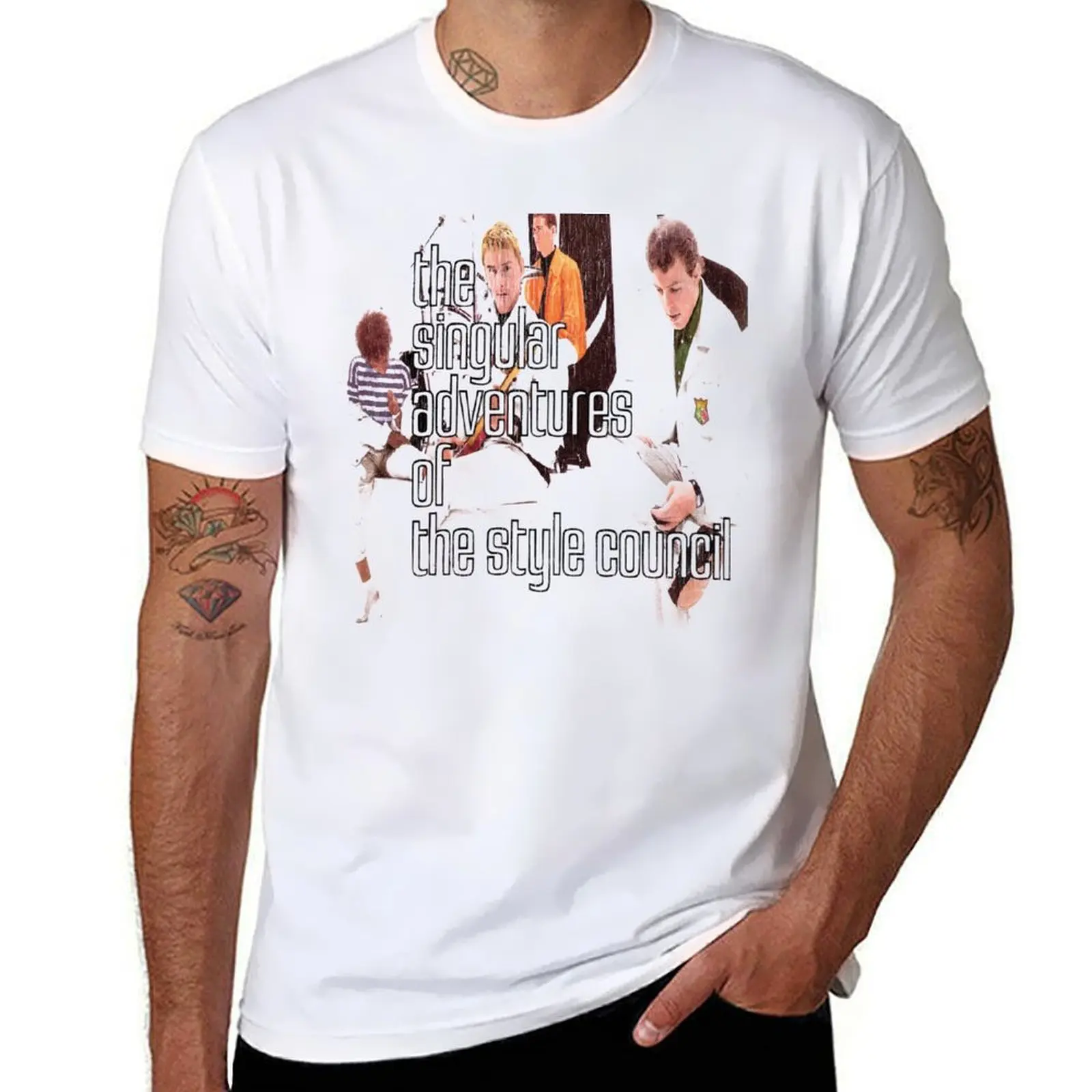 

The Style Council T-Shirt cotton t shirt man t shirts for man slim fit