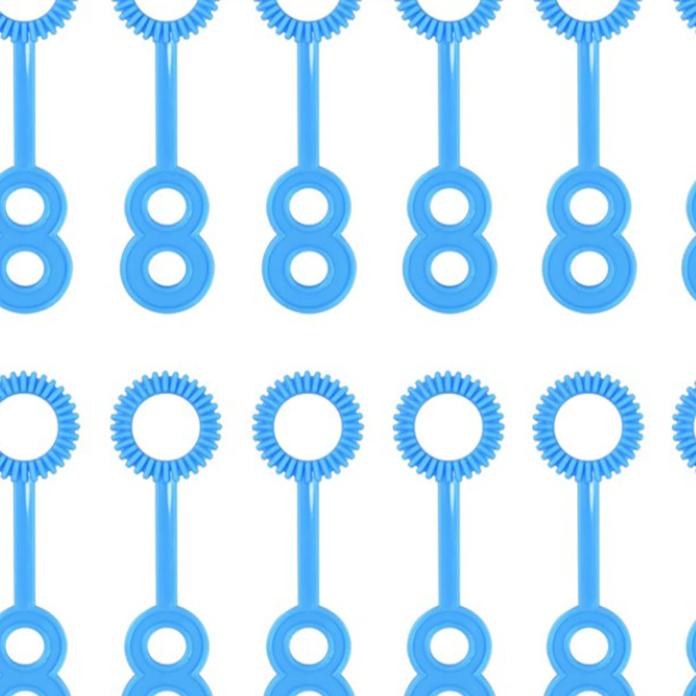 인체공학적 플라스틱 비누 거품 농축 스틱 장난감, 버블 블로잉 도구, 어린이 장난감 메이커, 다공성 지팡이, 90 개