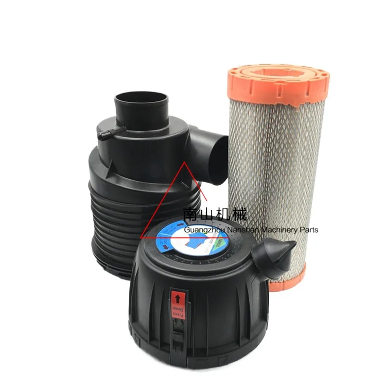 

For Cummins B3.3 Air Filter Assembly Hengtian 9570 Air Filter Housing Rear Cover Excavator Accessories