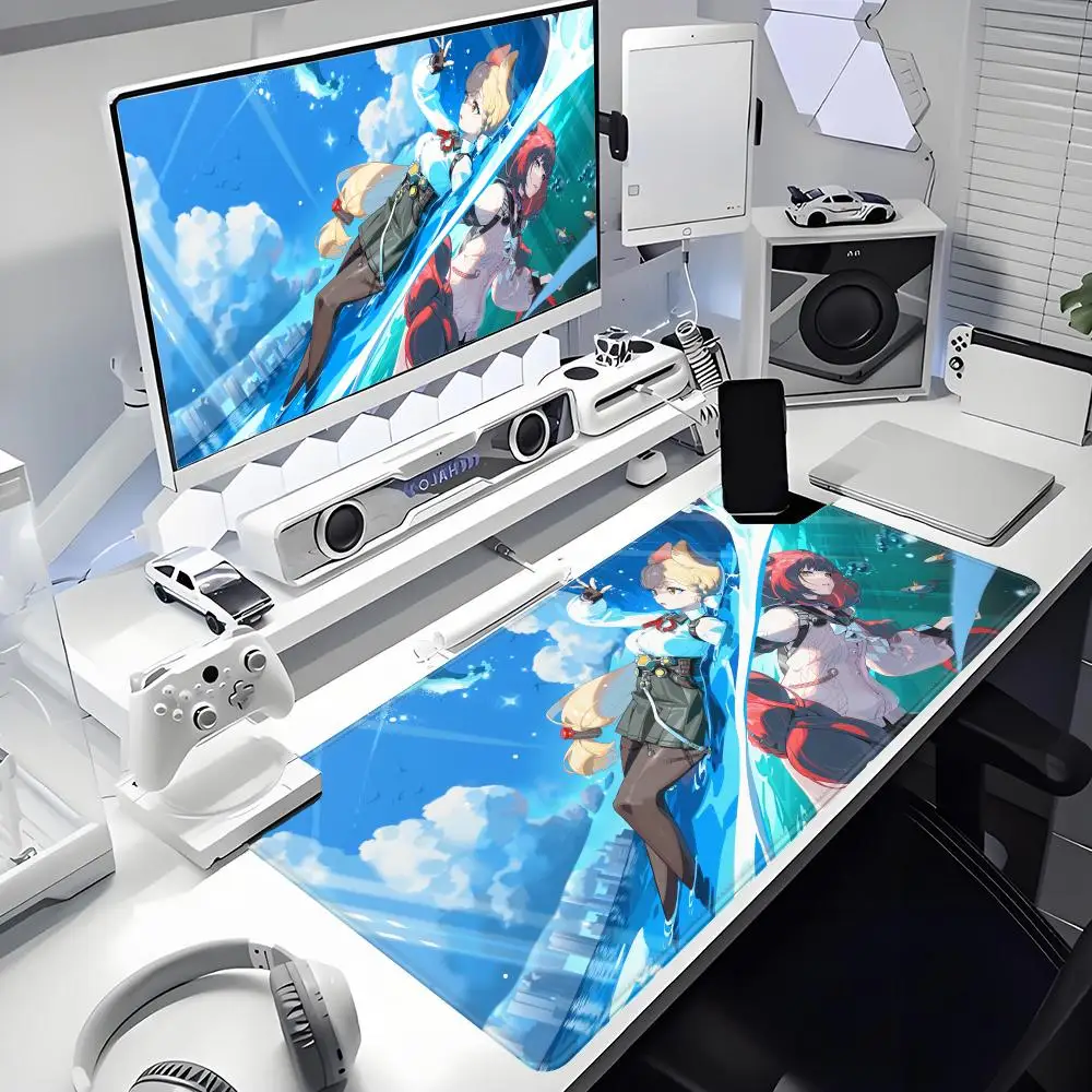 Ukinami Yuzuha game Beautiful patternsOffice Computer Desk Mat Table Big Mouse Pad Laptop Cushion Decor for Zenless Zone Zero