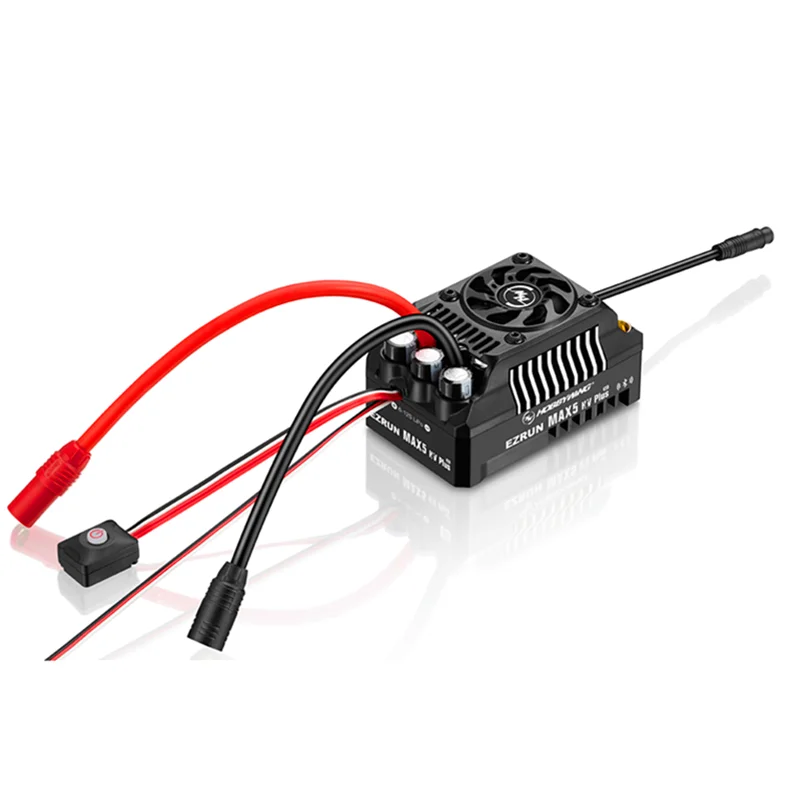 

EzRun MAX5 HV Plus G2 330A Sensored Brushless ESC 6-12S Lipo для 1/5 RC Trucks 1/7 1/8 Extreme Speed Модель автомобиля