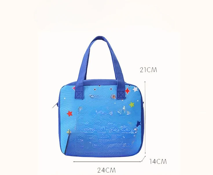 Disney cartoon frozen boys cars cute lunch box bag  handbag Outdoor tote bag