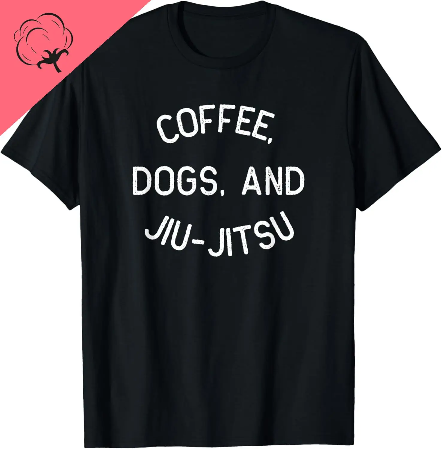 Coffee Dogs Jiu Jitsu Shirt for BJJ, Jujitsu Gift Custom Printed graphic T shirts mens t shirt Print on Demand camiseta hombre