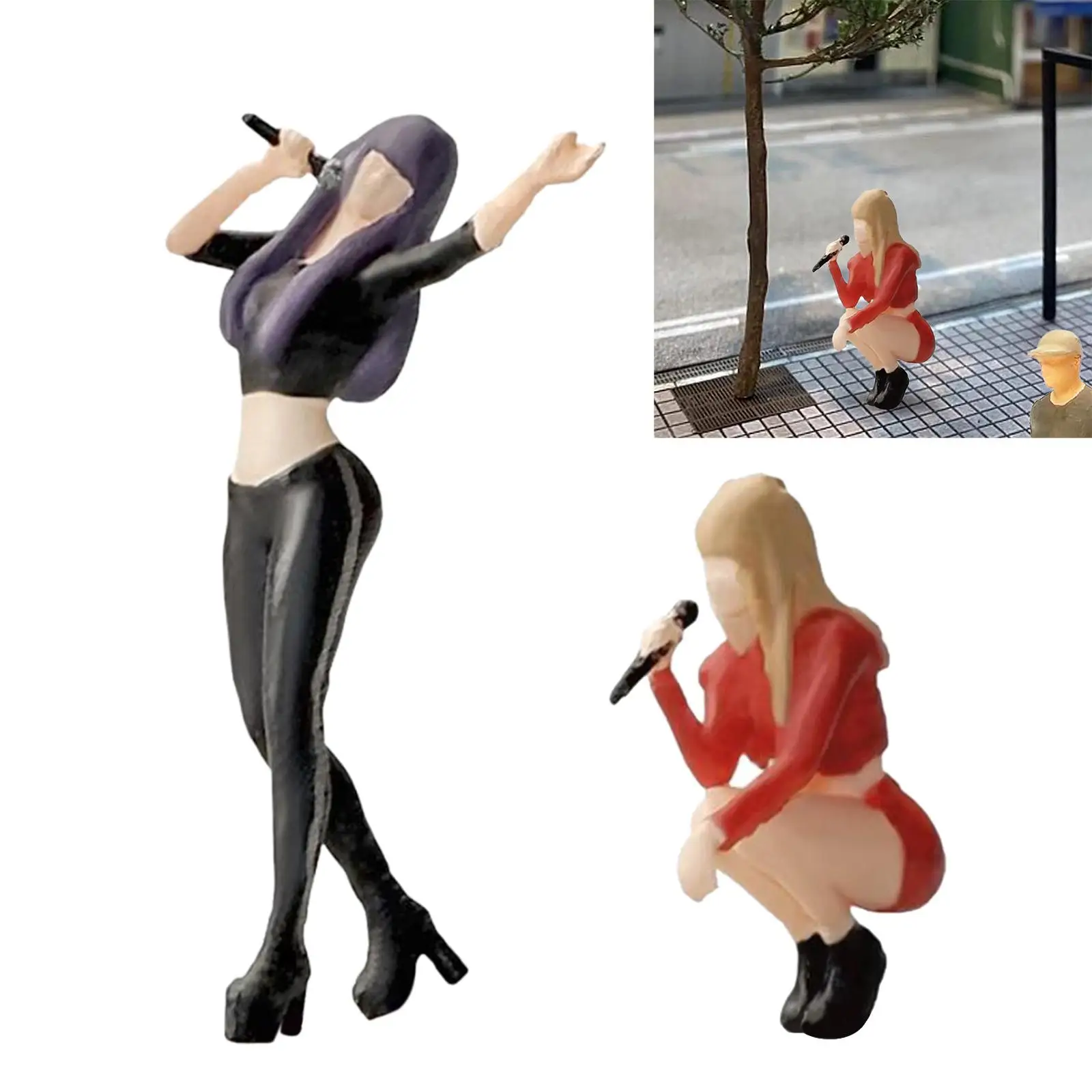 1/64 Singing Figures Model 1/64 Singing Figures DIY Projects Accessory