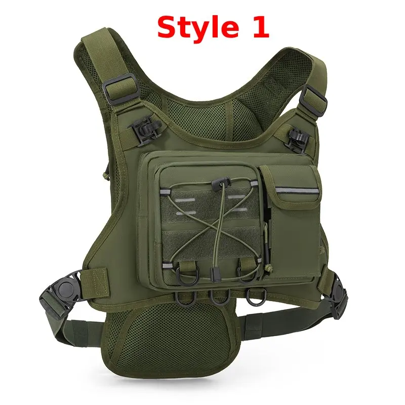 Lauf-Brusttasche Outdoor-Sportweste Rucksack für Wandern Rennen Marathon Tasche Herren Damen Sport Taktische Tasche Camping-Rucksack