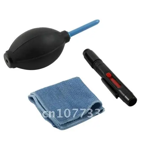 

Cloth Brush and Air Blower Cleaning Set 1 In Digital Camera Cleaning kit Dust Photography Professional Cleaner Air Blower