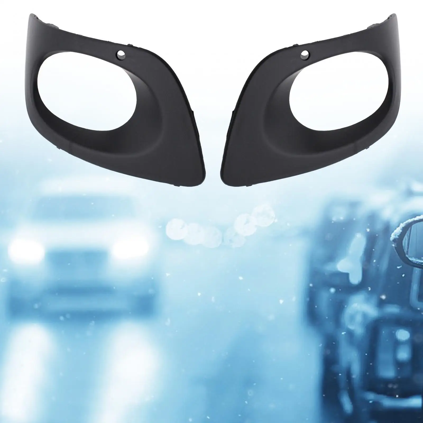 Fog Light Lamp Cover Direct Replace Simple Installation Black A90688502539B51 for Mercedes Benz Sprinter 906 (2014 - 2018)