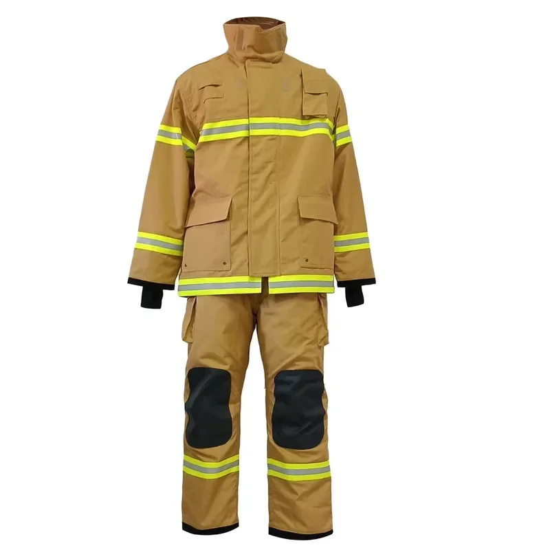EN 469 Certified Firefighter Protective Suit Set European Standard Flame Resistant Gear for Emergency Rescue Operations High