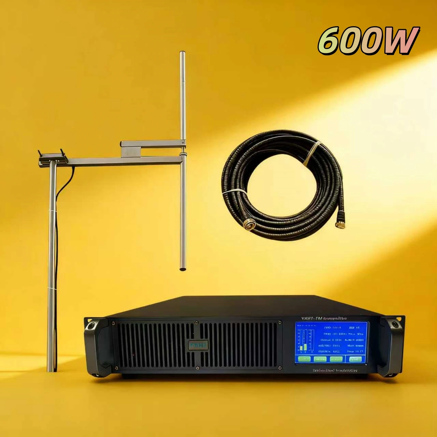 

HP-YXHT-2-2U, 600W Radio FM Transmitter For Amplifiers/Speakers Education & Training Field: Language Learning