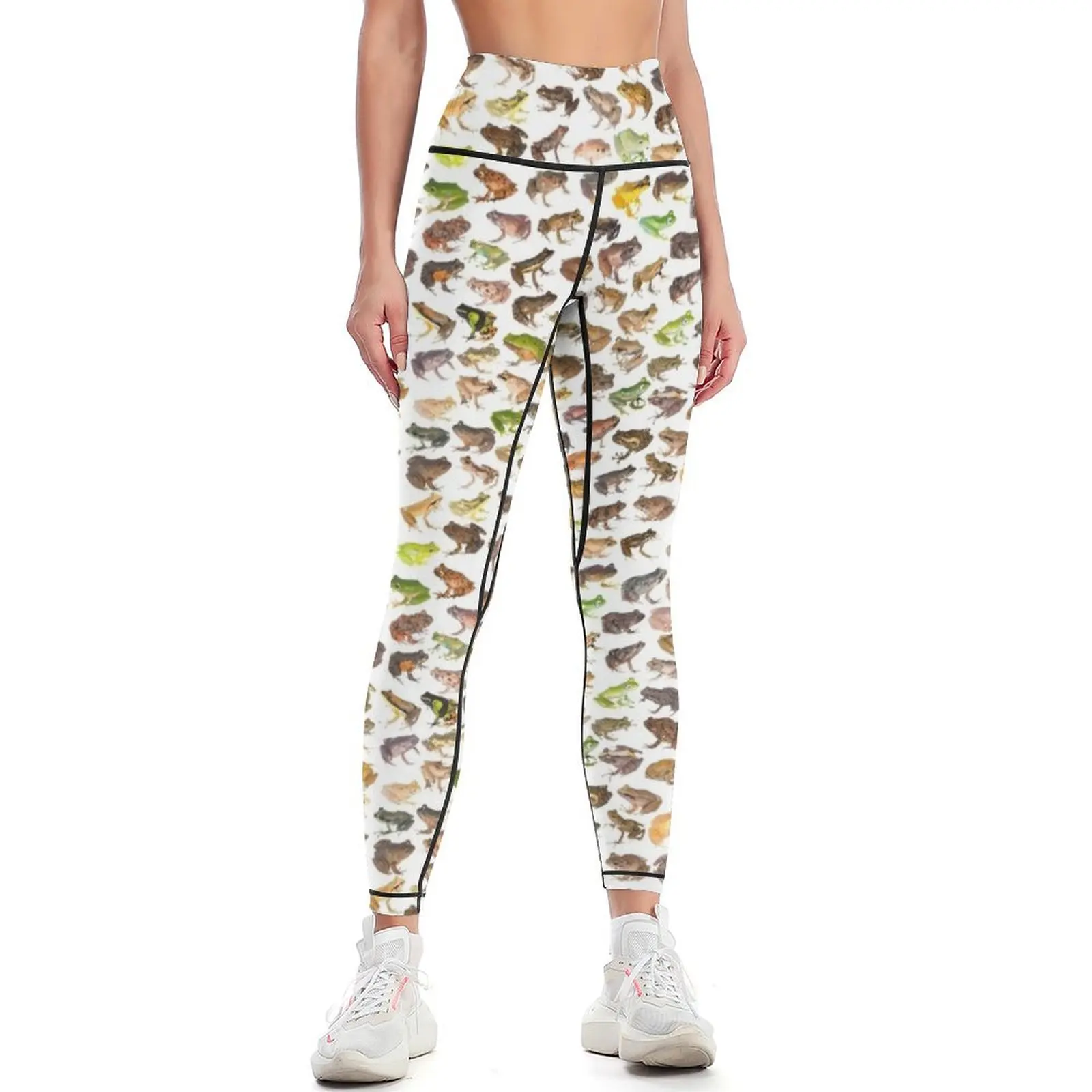 

101 Frogs of Madagascar, First Edition Leggings Women's sportswear sports tennis for push up fitness Womens Leggings