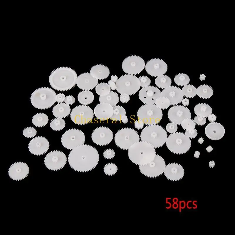 E7ce 58 Styles Plastic Gears Cog All the Module 0.5 Robotonderdelen DIY Accessoire
