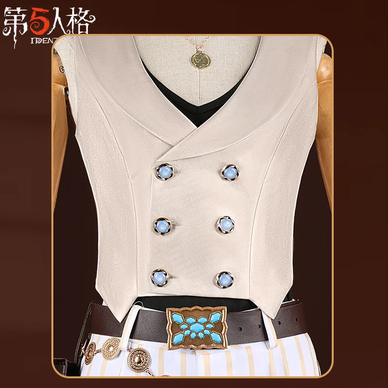 

Identity V Prospector Cosplay Costume 2026 New Truth under Spotlight Gambler Halloween Carnival Suit for Men