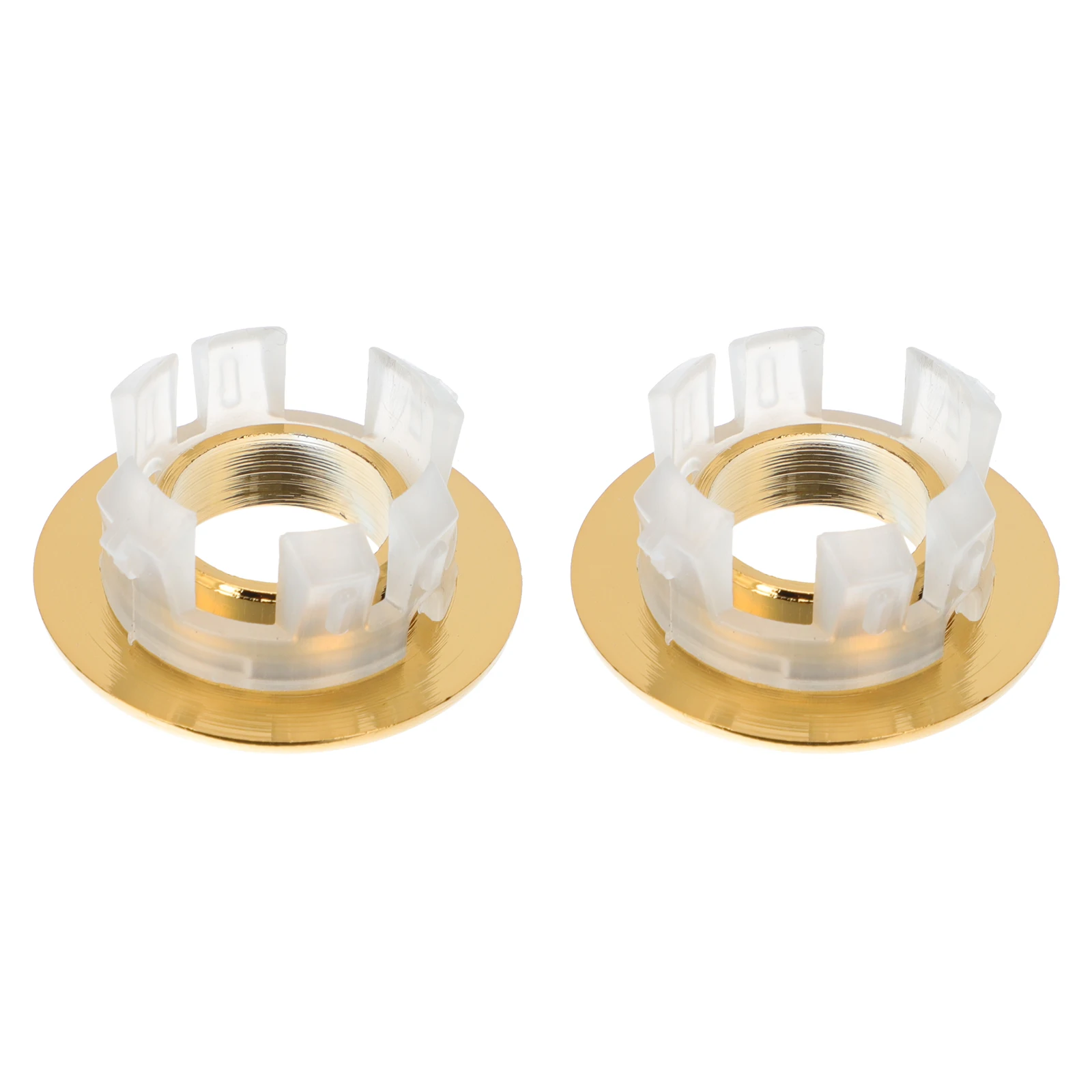 

2 Pcs Copper Overflow Hole Ring Sink Covers Drain Bathroom Accessories Plastic Durability Basin Overflow Cover