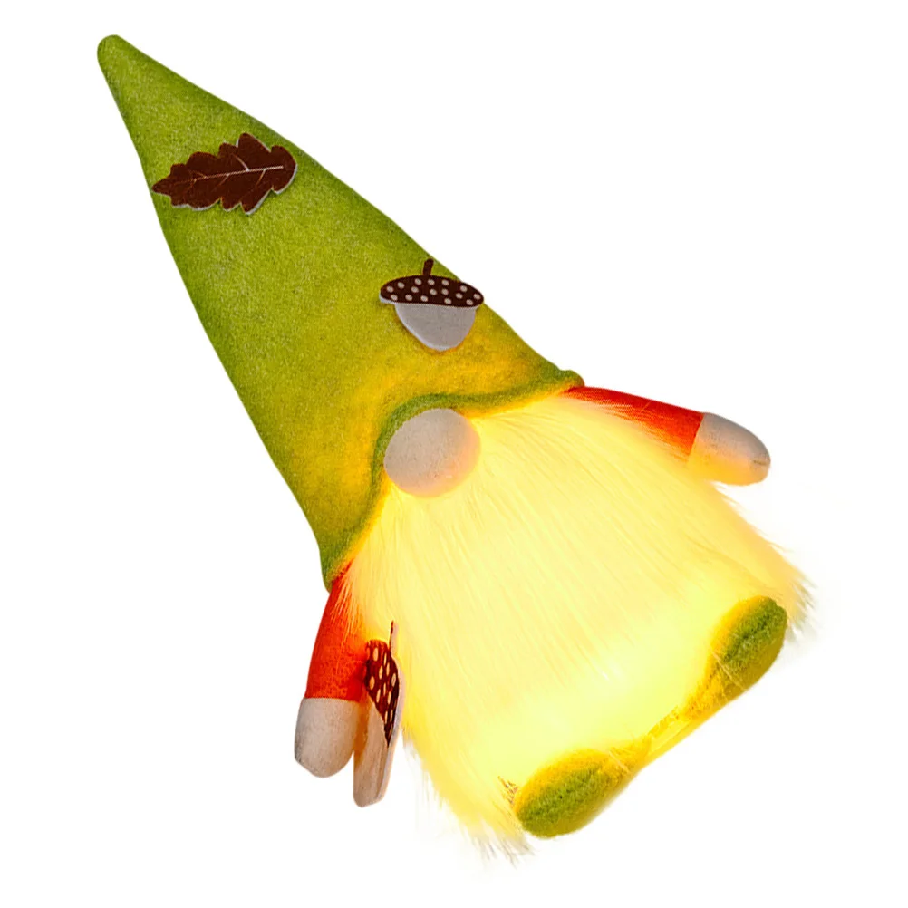 1 stuks lichtgewicht kabouter nachtlamp oogstfestival heldere tafelblad decoratie nachtkastje foto prop vorm lamp