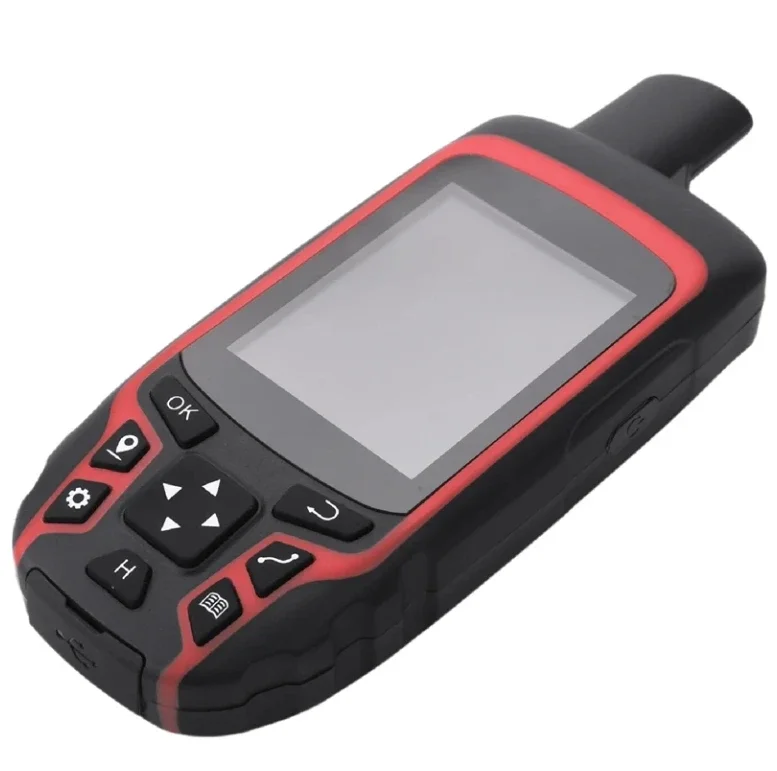 Outdoor A6 Handheld GPS Device USB Rechargeable Electronic Movement IP65 Waterproof Plastic Case Hiking Navigator Locator