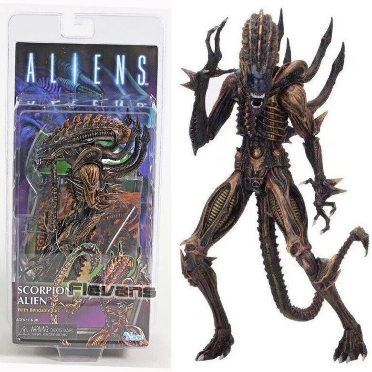 

Neca51667 13Th Wave Battle Alien Bug Kenner Mobile Handheld Model