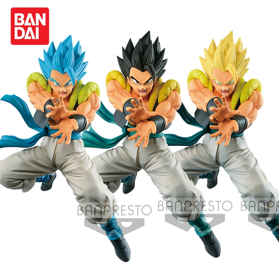 

Original Banpresto Dragon Ball Super SSJ Gogeta Kamehameha PVC Action Figure Collectible Model Doll Toys Figurals Brinquedos